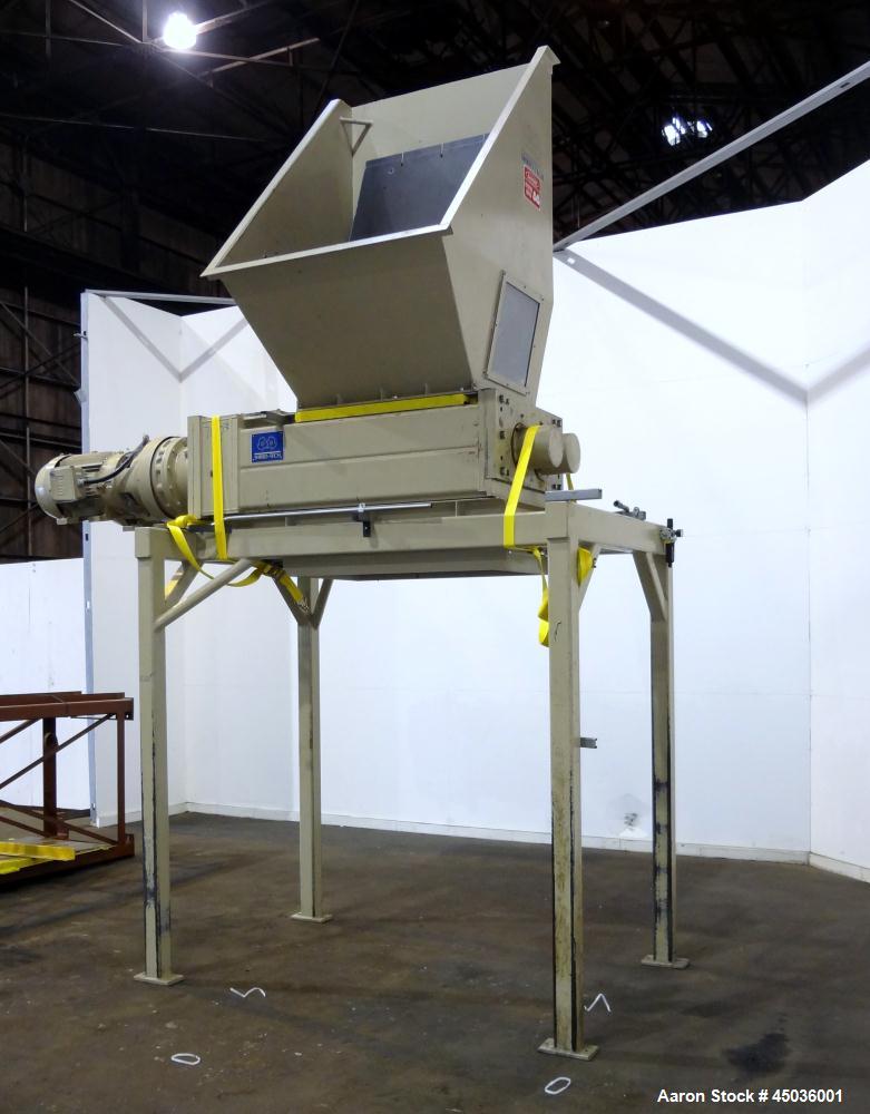Used Carbon Steel Shred-Tech Dual Shaft Shredder, Model ST-75ES