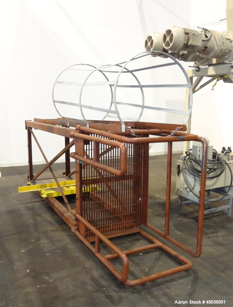 Used Carbon Steel Shred-Tech Dual Shaft Shredder, Model ST-75ES