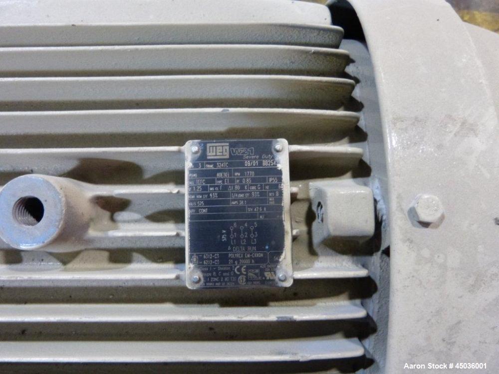 Used Carbon Steel Shred-Tech Dual Shaft Shredder, Model ST-75ES