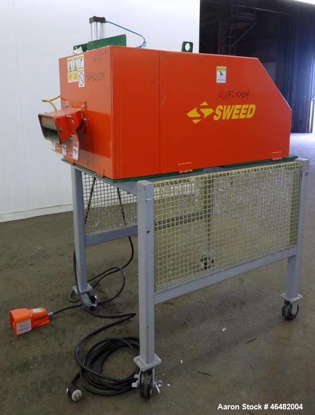 Used Sweed Scrap Chopper, Model 517AF, Carbon Steel.