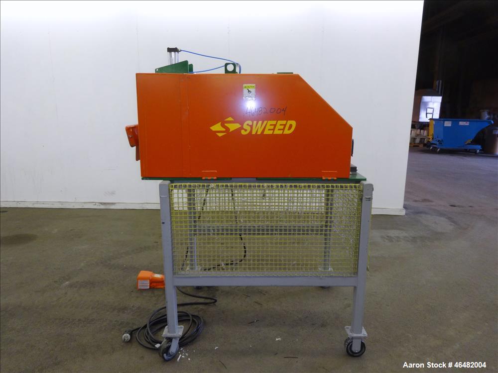 Used Sweed Scrap Chopper, Model 517AF, Carbon Steel.