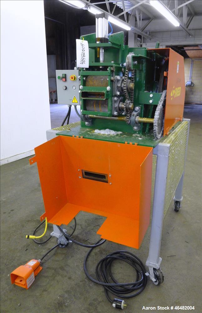 Used Sweed Scrap Chopper, Model 517AF, Carbon Steel.
