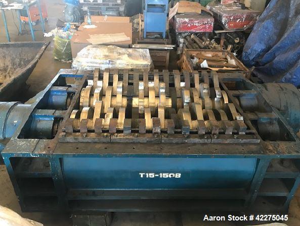 Used Morando Dual Shaft Shredder, Model T15-150B
