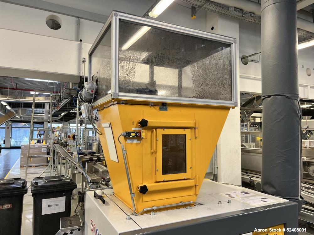 Used Untha 4 Roll Shredder