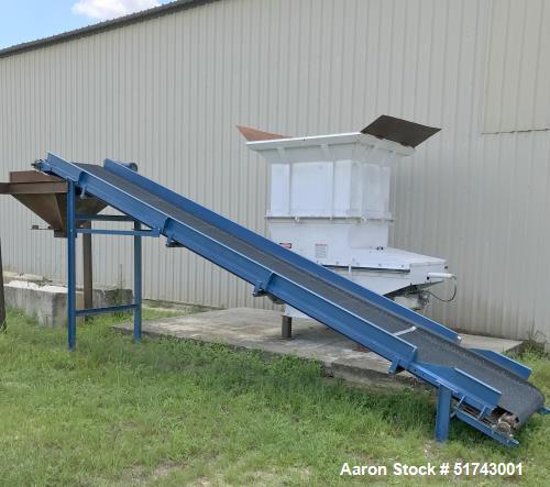 Used Vecoplan Single Rotor Shredder