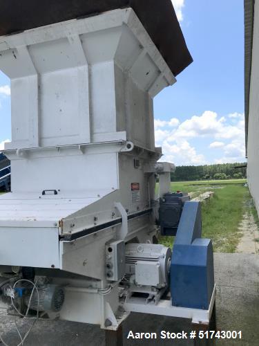 Used Vecoplan Single Rotor Shredder