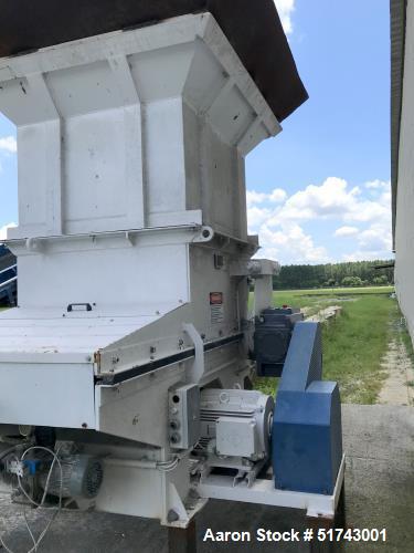 Used-Vecoplan Single Rotor Shredder