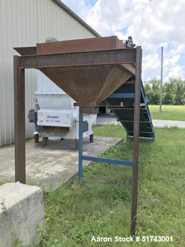 Used Vecoplan Single Rotor Shredder