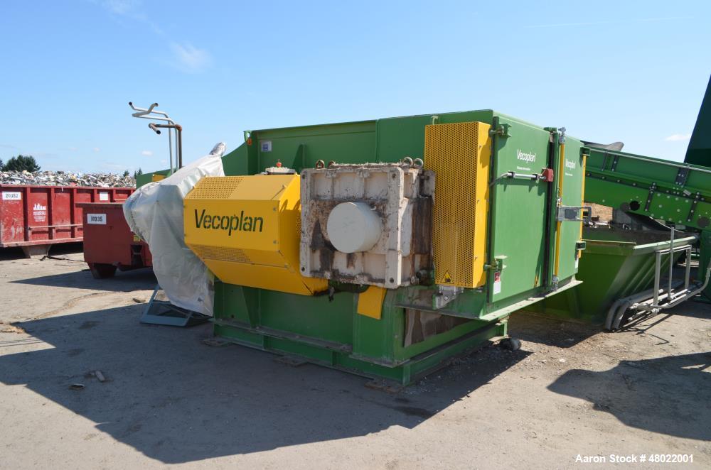 Used Vecoplan & SSI Shredding System