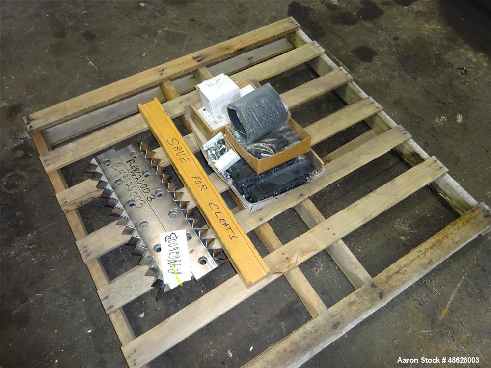Used Vecoplan Retech Single Rotor Shredder, Model RG 42/30 SWU, Carbon Steel.