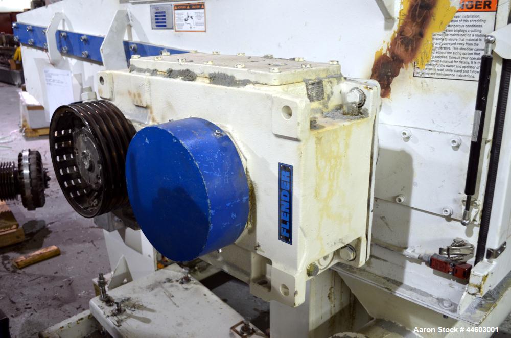 Used- Vecoplan/ ReTech Single-Shaft Rotary Grinder, Model RG 52-100 SWU Short, Carbon Steel. Approximately 14-9/16” diameter...