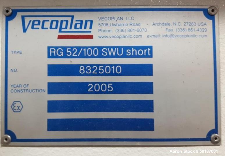 Used Vecoplan Shredder, Model RG52/100SWU Short.