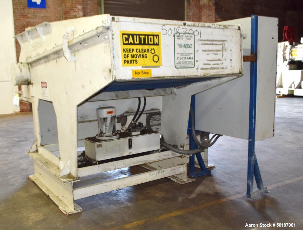 Used- Vecoplan Shredder, Model RG52/100SWU Short.