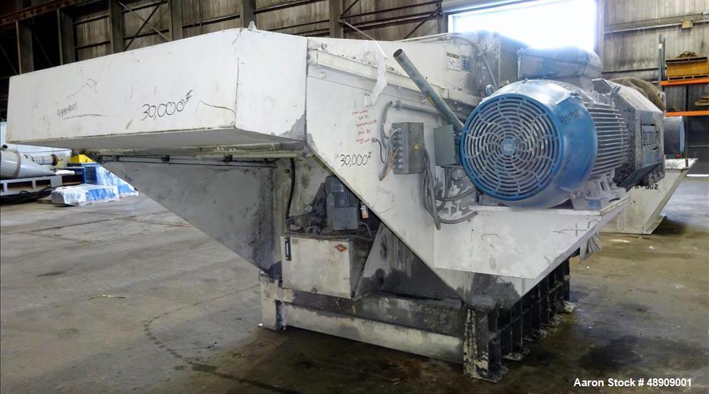 Used Vecoplan Granulator Model RG70/200K, Carbon Steel.