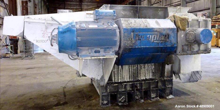 Used Vecoplan Granulator Model RG70/200K, Carbon Steel.