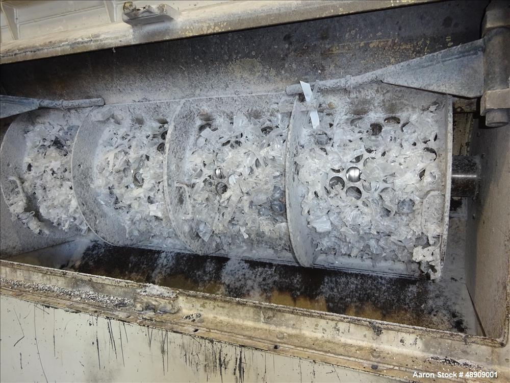 Used Vecoplan Granulator Model RG70/200K, Carbon Steel.