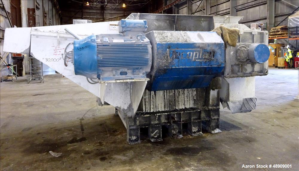 Used Vecoplan Granulator Model RG70/200K, Carbon Steel.