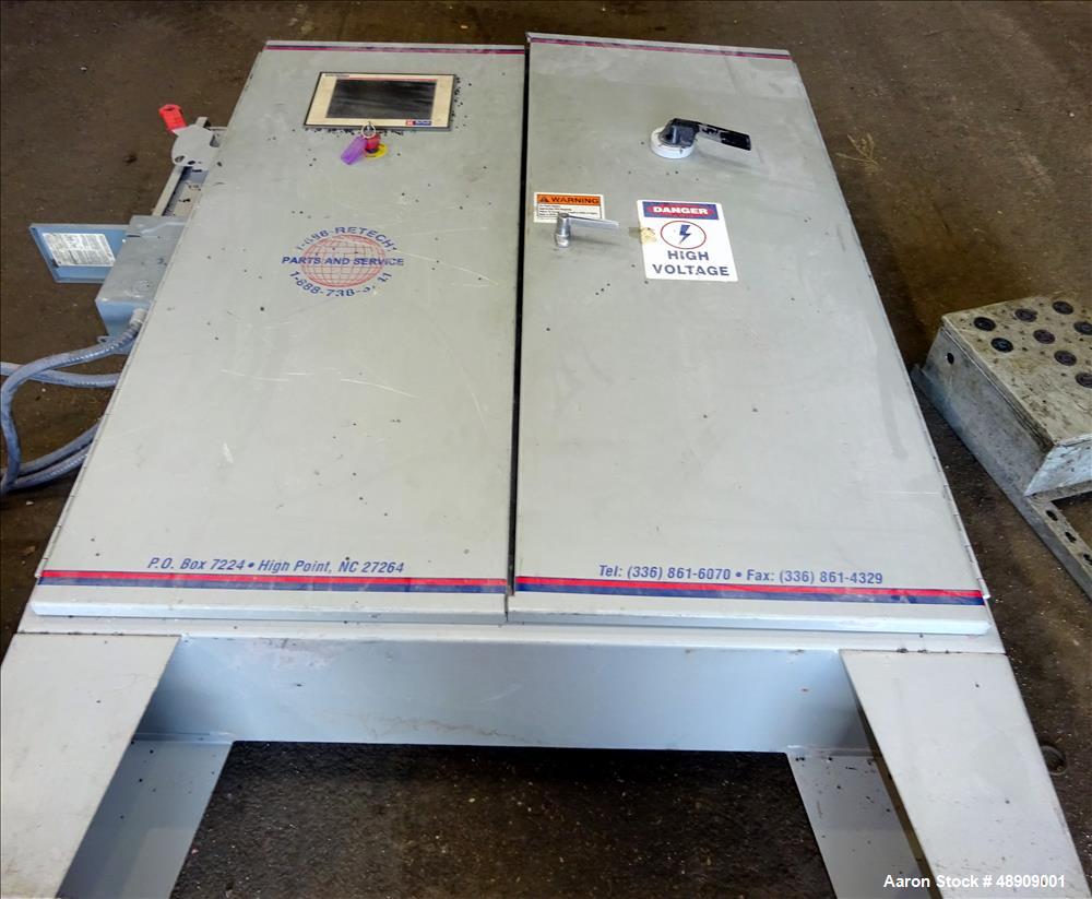 Used Vecoplan Granulator Model RG70/200K, Carbon Steel.