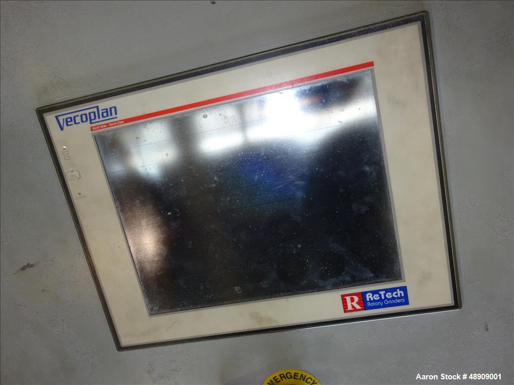 Used Vecoplan Granulator Model RG70/200K, Carbon Steel.