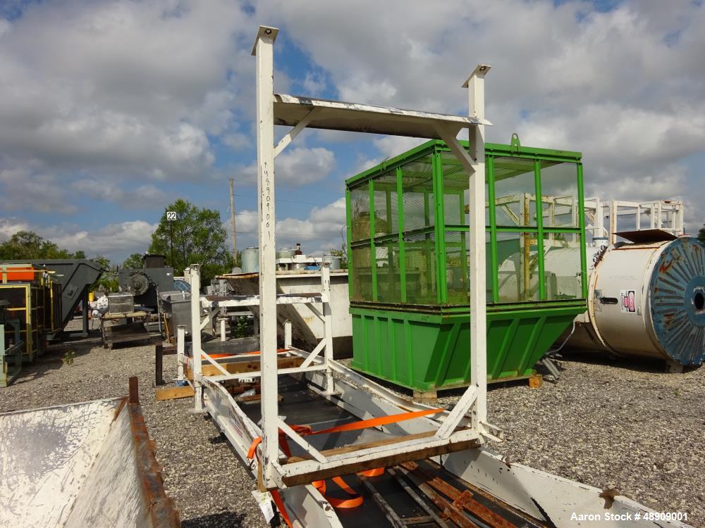 Used Vecoplan Granulator Model RG70/200K, Carbon Steel.