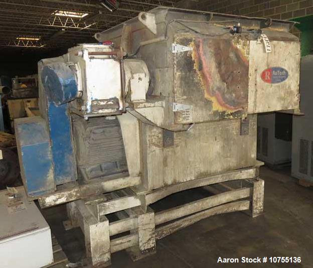 Used- Vecoplan Single Shaft Shredder