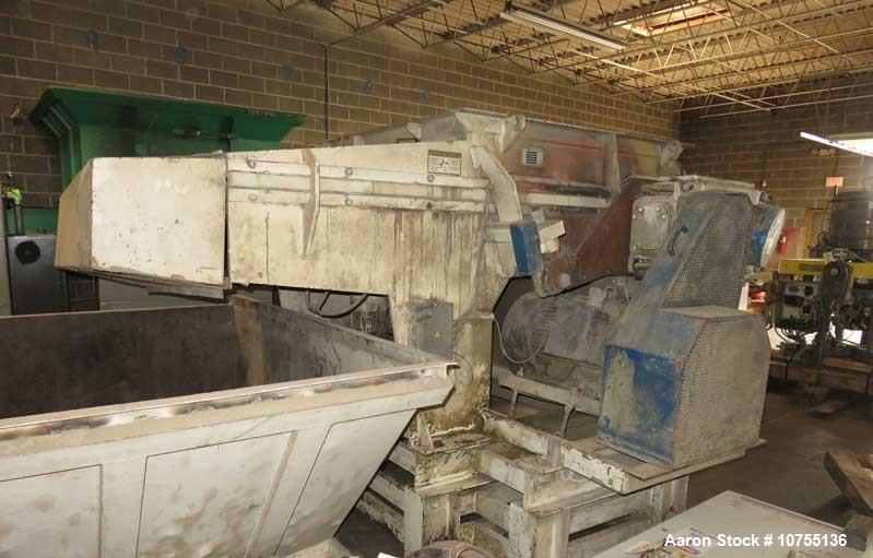 Used- Vecoplan Single Shaft Shredder