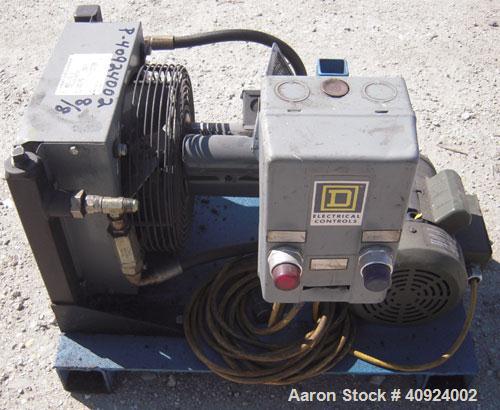 Used Vecoplan/ ReTech Single-Shaft Rotary Grinder, Model RG52/75, carbon steel. Approximately 15" diameter x 51" wide rotor with bolt-on cutting inserts, approximate (.10) to (.030) cutting tolerance...