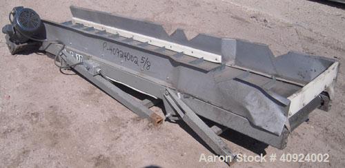 Used Vecoplan/ ReTech Single-Shaft Rotary Grinder, Model RG52/75, carbon steel. Approximately 15" diameter x 51" wide rotor with bolt-on cutting inserts, approximate (.10) to (.030) cutting tolerance...