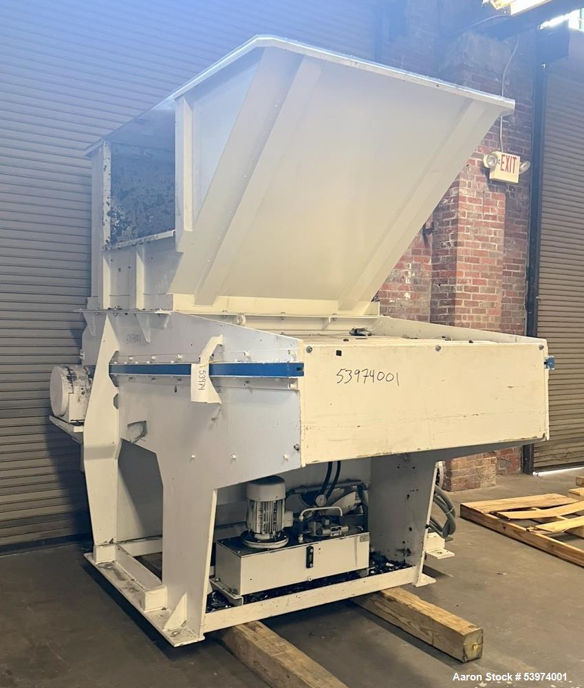 Used Vecoplan RG52-75 SPK Single-Shaft Shredder for Sale – 75 HP Industrial Grinder