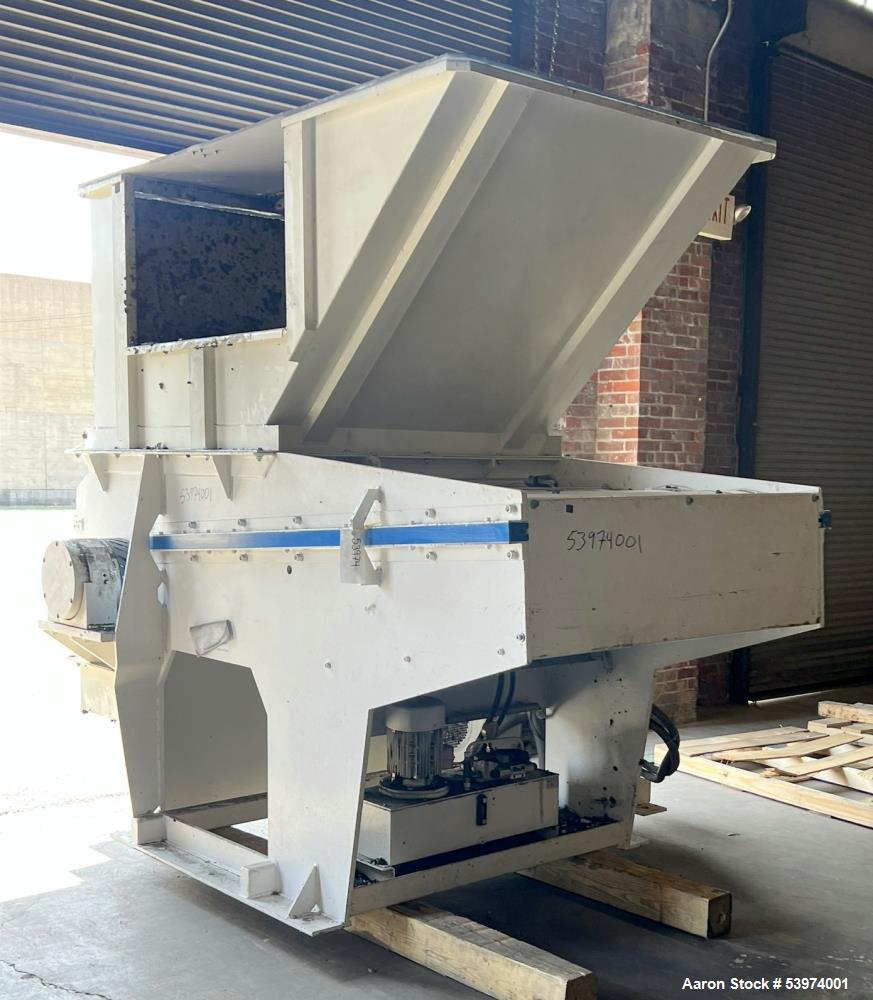 Used Vecoplan RG52-75 SPK Single-Shaft Shredder for Sale – 75 HP Industrial Grinder