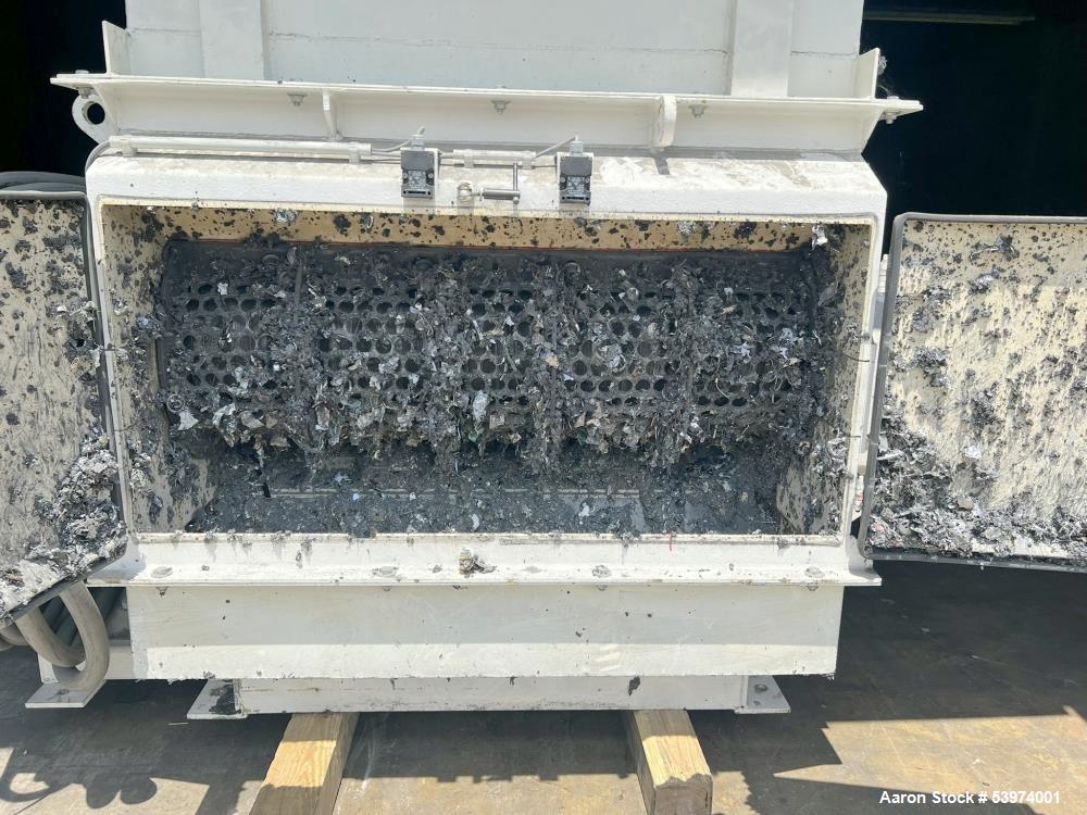 Used Vecoplan RG52-75 SPK Single-Shaft Shredder for Sale – 75 HP Industrial Grinder