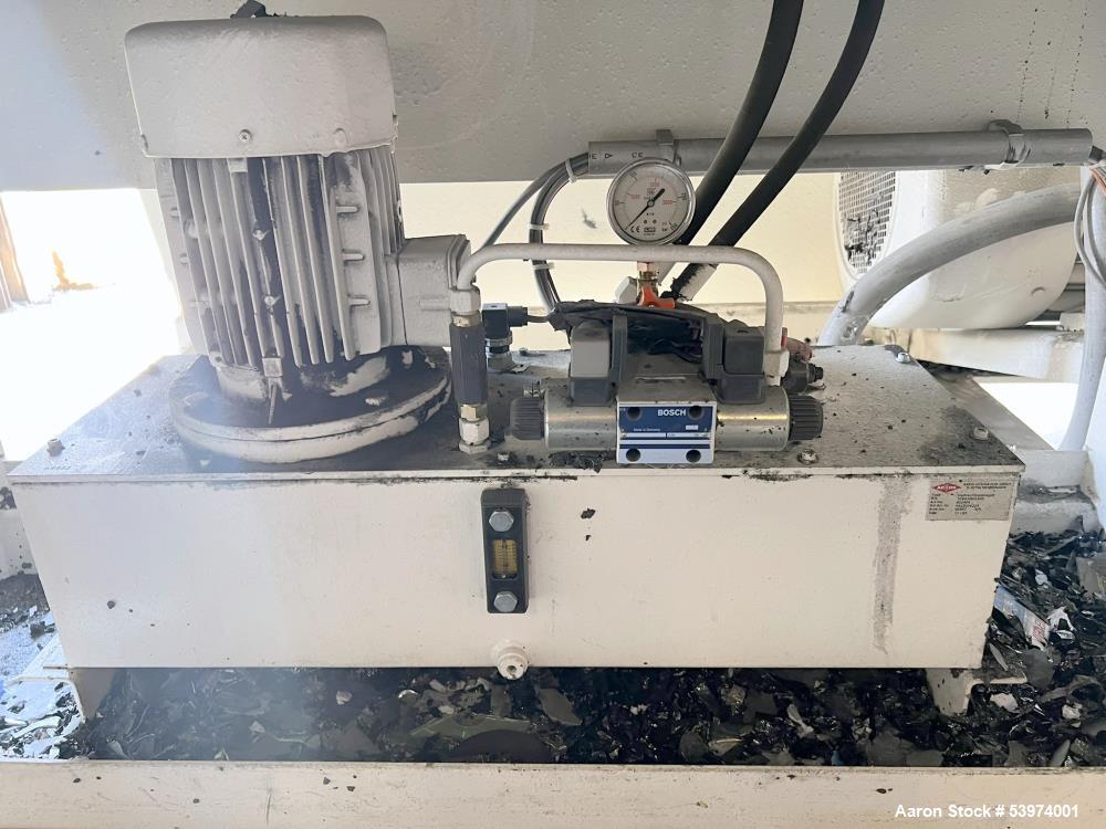 Used Vecoplan RG52-75 SPK Single-Shaft Shredder for Sale – 75 HP Industrial Grinder