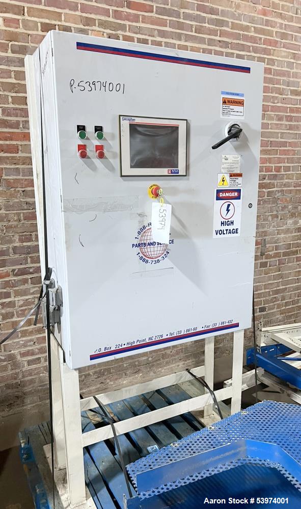 Used Vecoplan RG52-75 SPK Single-Shaft Shredder for Sale – 75 HP Industrial Grinder
