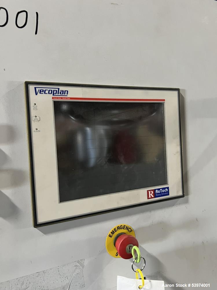Used Vecoplan RG52-75 SPK Single-Shaft Shredder for Sale – 75 HP Industrial Grinder