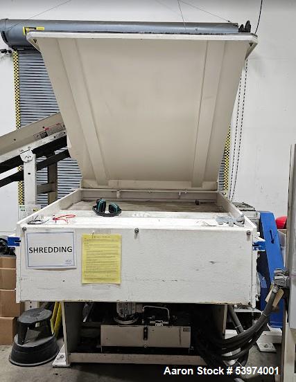 Used Vecoplan RG52-75 SPK Industrial Shredder for Sale