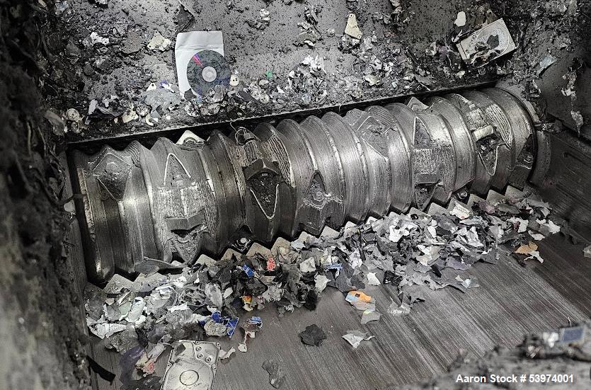 Used Vecoplan RG52-75 SPK Industrial Shredder for Sale