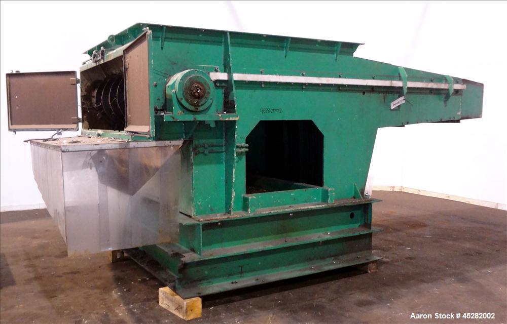 Used Carbon Steel Vecoplan Single-Shaft Rotary Grinder, Model RG62/150 SPKFF