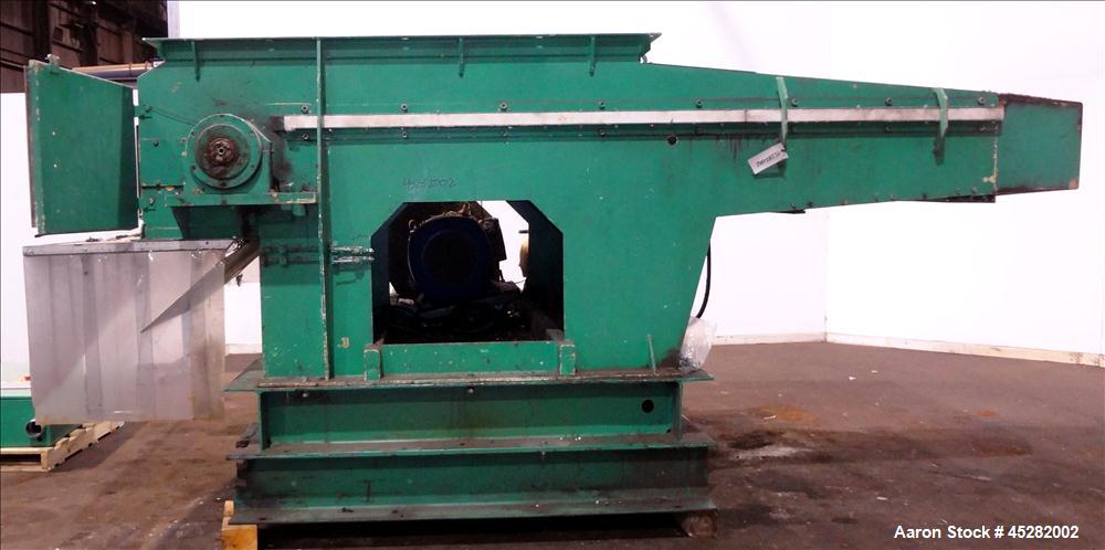 Used Carbon Steel Vecoplan Single-Shaft Rotary Grinder, Model RG62/150 SPKFF