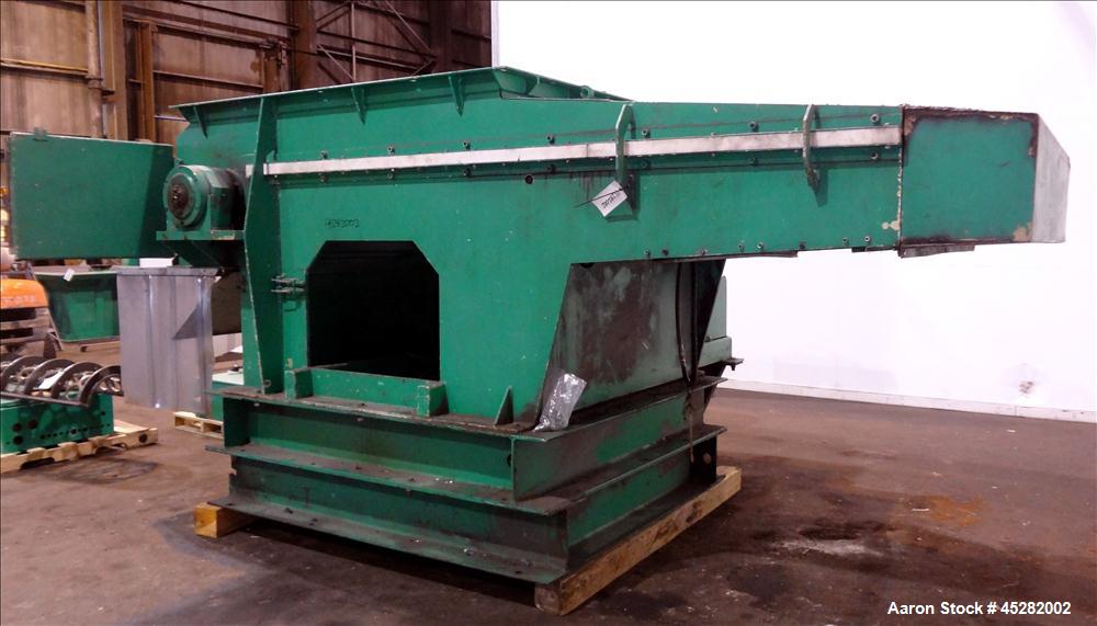 Used Carbon Steel Vecoplan Single-Shaft Rotary Grinder, Model RG62/150 SPKFF