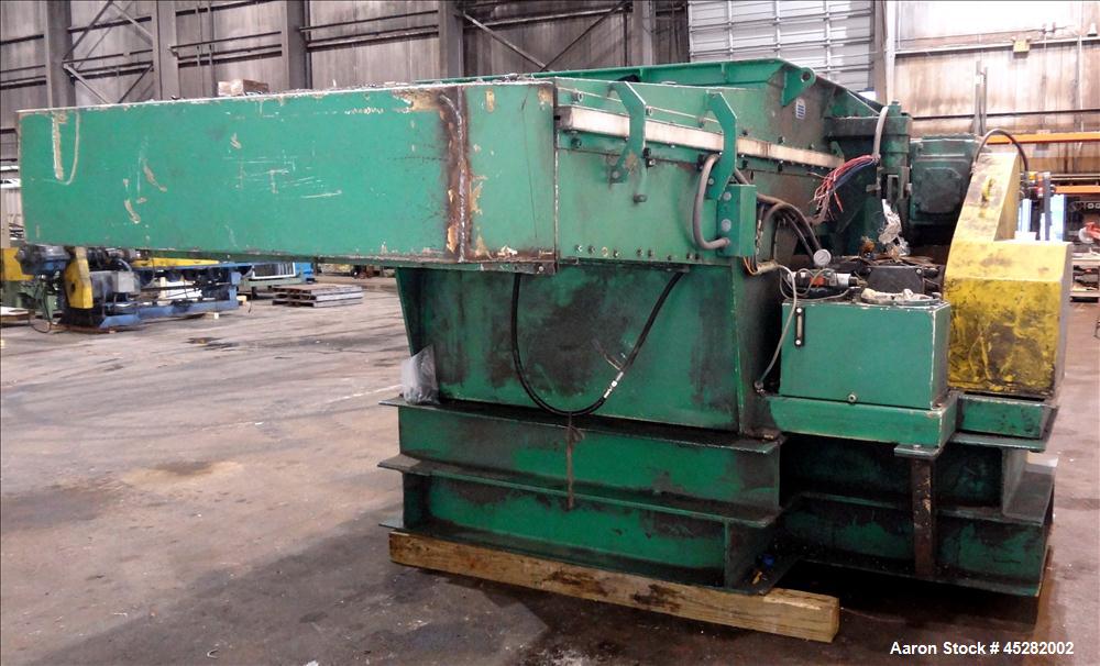 Used Carbon Steel Vecoplan Single-Shaft Rotary Grinder, Model RG62/150 SPKFF