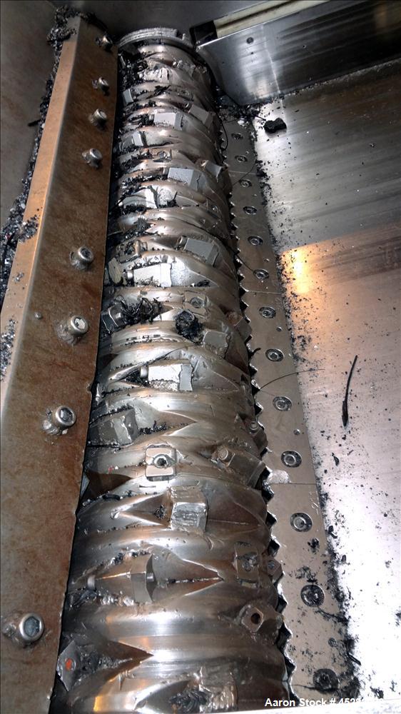 Used Carbon Steel Vecoplan Single-Shaft Rotary Grinder, Model RG62/150 SPKFF