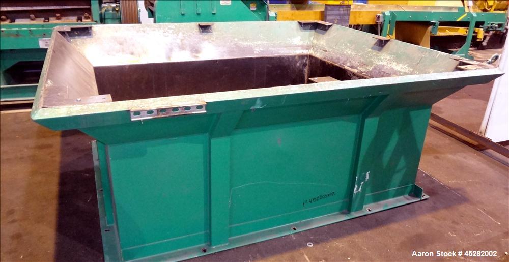 Used- Carbon Steel Vecoplan Single-Shaft Rotary Grinder, Model RG62/150 SPKFF