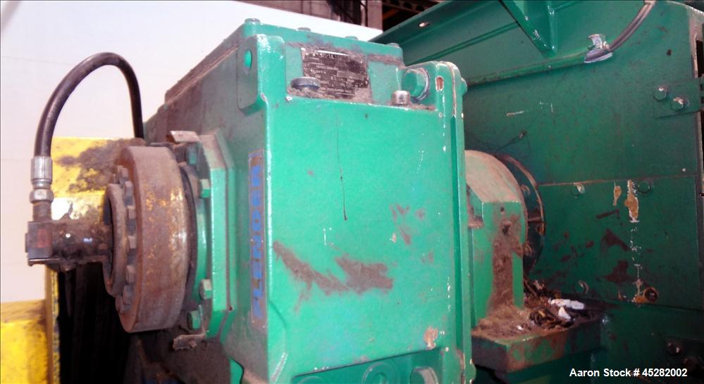 Used- Carbon Steel Vecoplan Single-Shaft Rotary Grinder, Model RG62/150 SPKFF