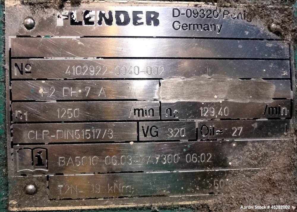 Used Carbon Steel Vecoplan Single-Shaft Rotary Grinder, Model RG62/150 SPKFF