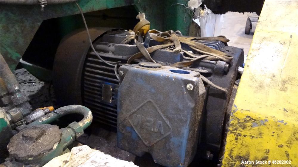 Used- Carbon Steel Vecoplan Single-Shaft Rotary Grinder, Model RG62/150 SPKFF