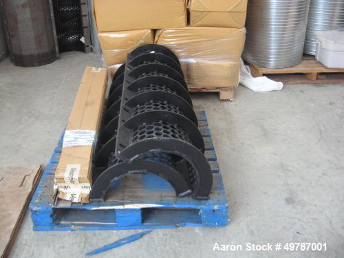Used Vecoplan RG62/150 SPK FF Film and Fiber Single Shaft Shredder, Film and Fiber Rotor – 15? Diameter – 150 HP motor 480 volt with hydraulic pump to run the hydraulic ram, and Flenders Gear Box. Sp...