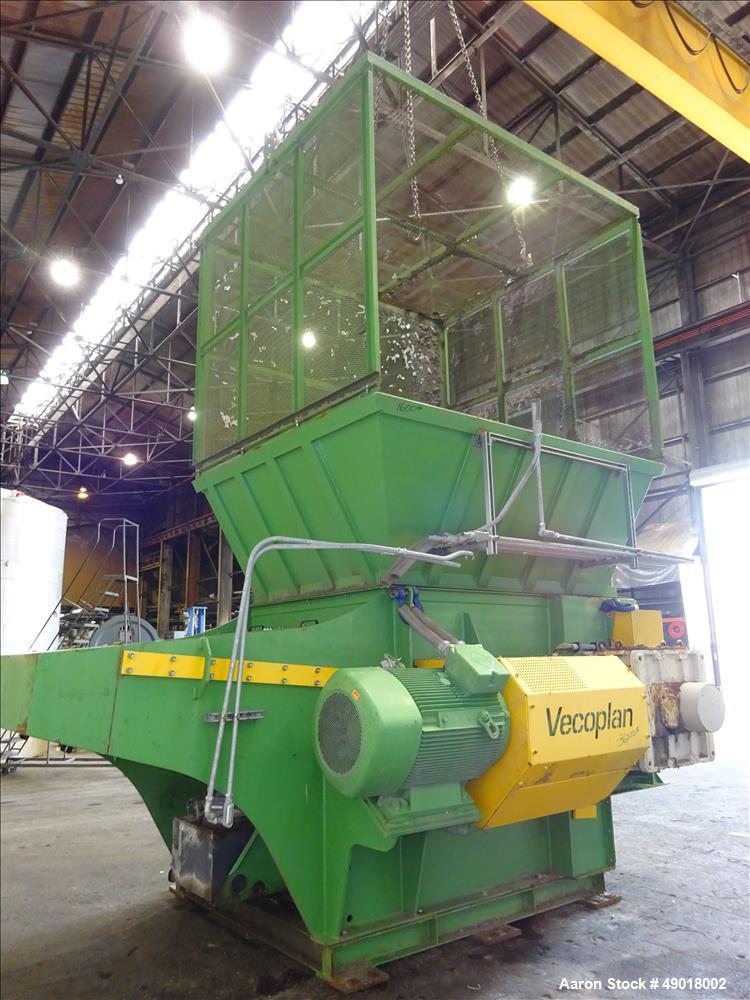 Used Vecoplan Shredder, Model RG70/200XLFSP.