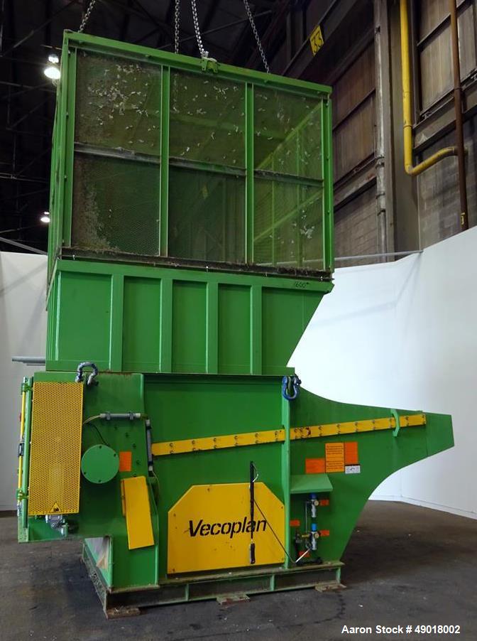 Used Vecoplan Shredder, Model RG70/200XLFSP.