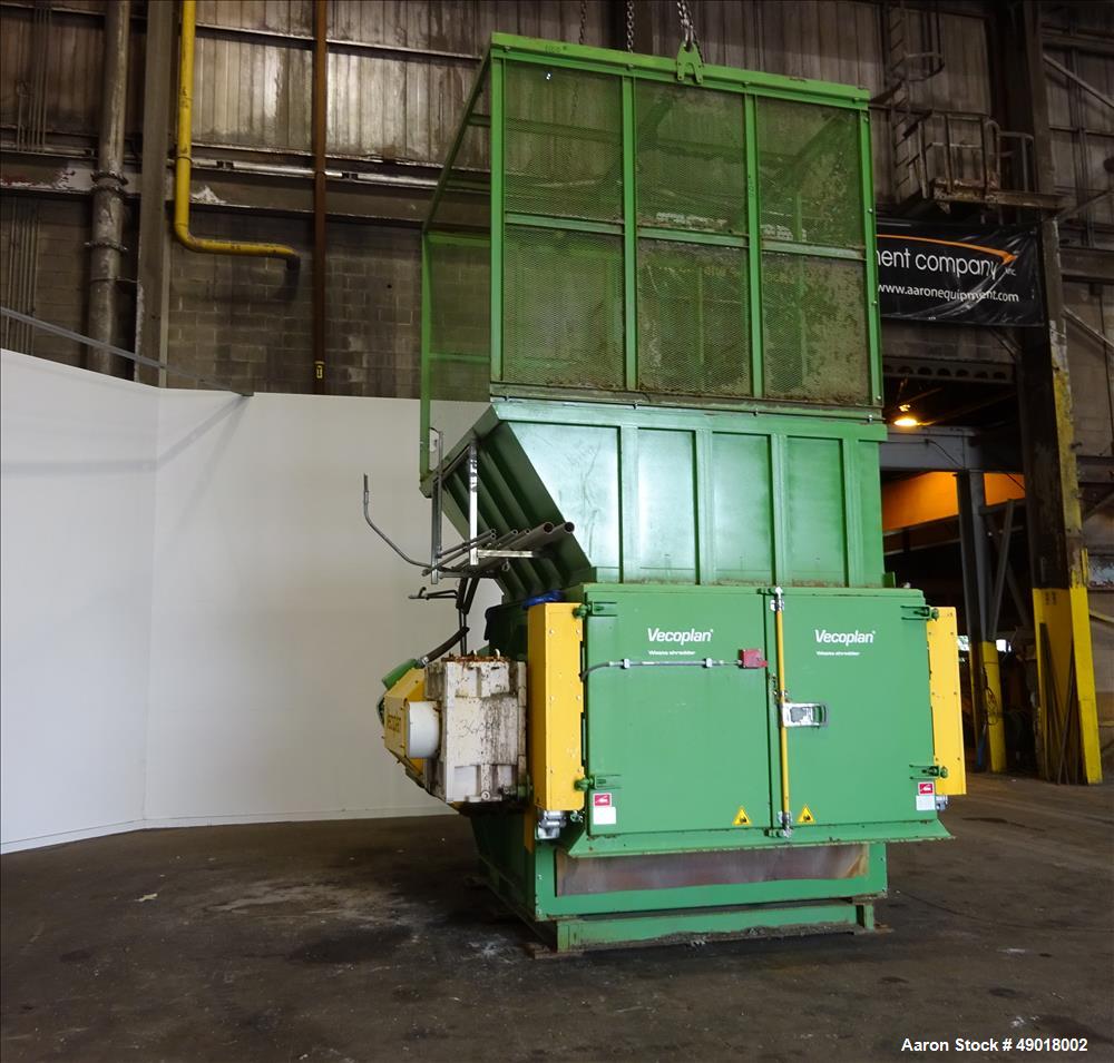 Used Vecoplan Shredder, Model RG70/200XLFSP.