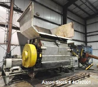 Used Vecoplan Single Rotor Shredder, Model VAZ/145/250